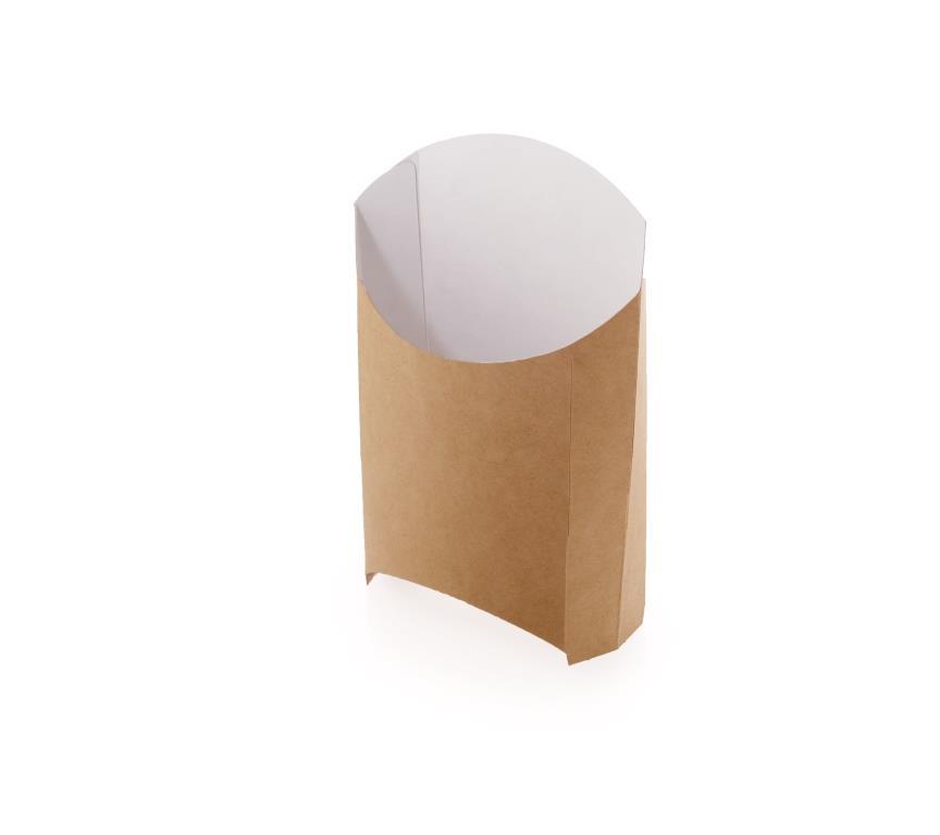 Упаковка для картофеля фри OSQ FRY L, 120х53х135 мм