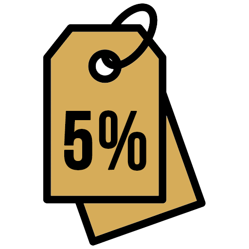 скидка на упаковку 5%